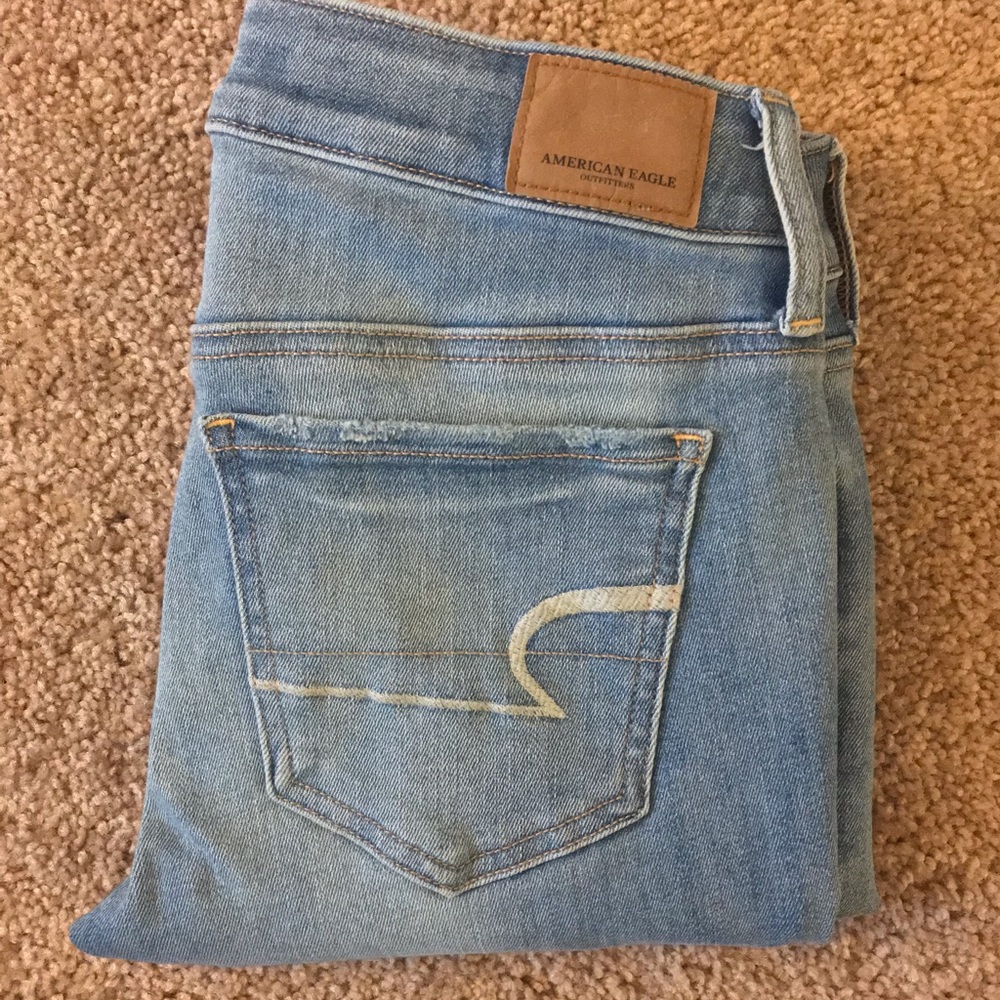 🔴SOLD🔴 American Eagle Skinny Jeans women’s 4R - Picture 3 of 7